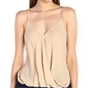 Naked Zebra Cream Camisole Top